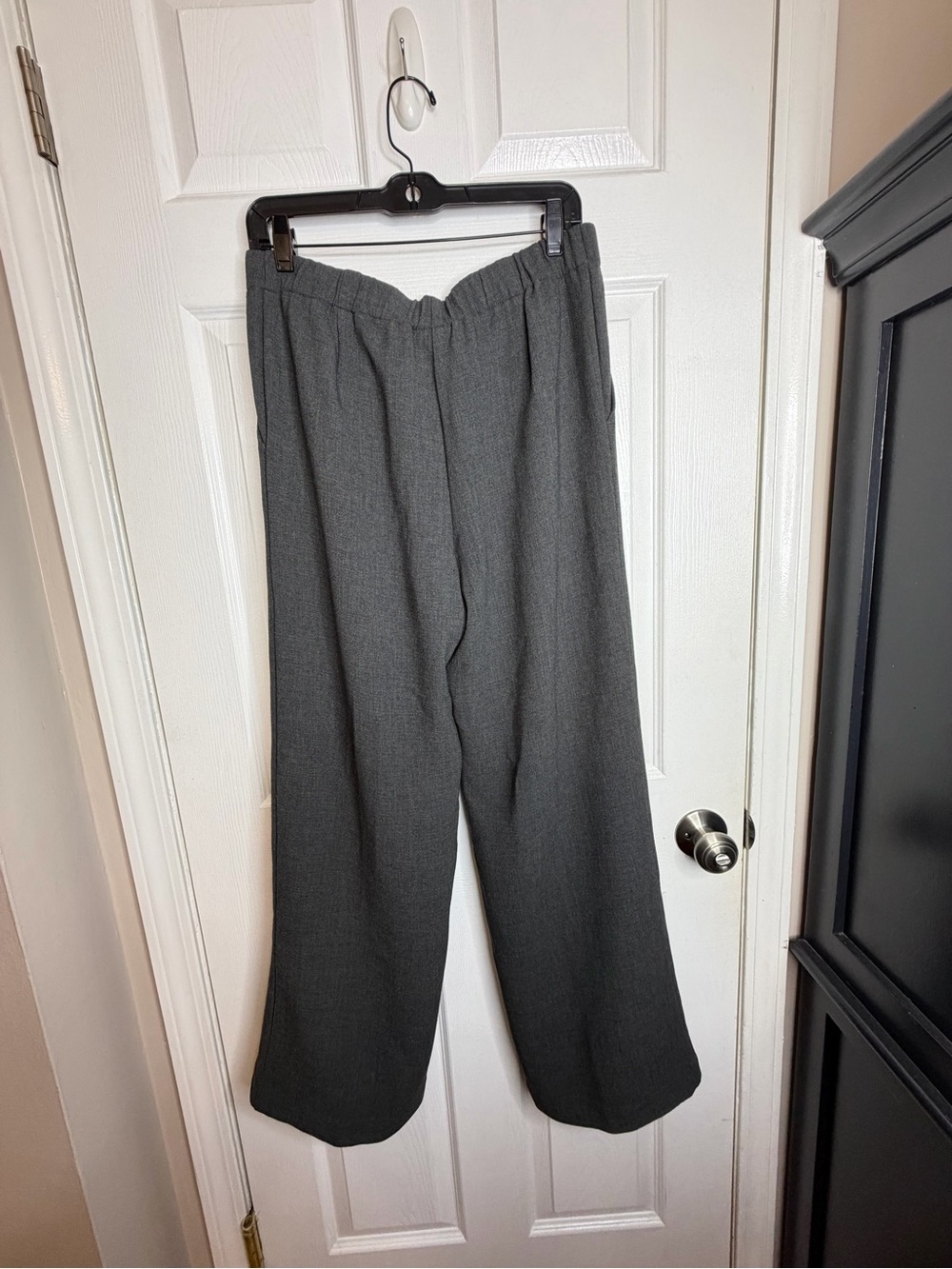 NWT J Jill purejill Women’s Small Gray Pull-On Wide Leg Pant Elastic Waist S - Picture 5 of 13